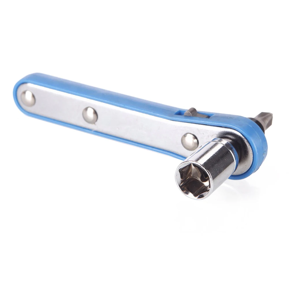 3 In 1 High Quality Screwdriver Set Blue 1/4inch Ratchet Wrench With Bit Socket PH2 Screwdriver Set Hand Tools Spares
3 In 1 High Quality Screwdriver Set Blue 1/4inch Ratchet Wrench With Bit Socket PH2 Screwdriver Set Hand Tools Spares