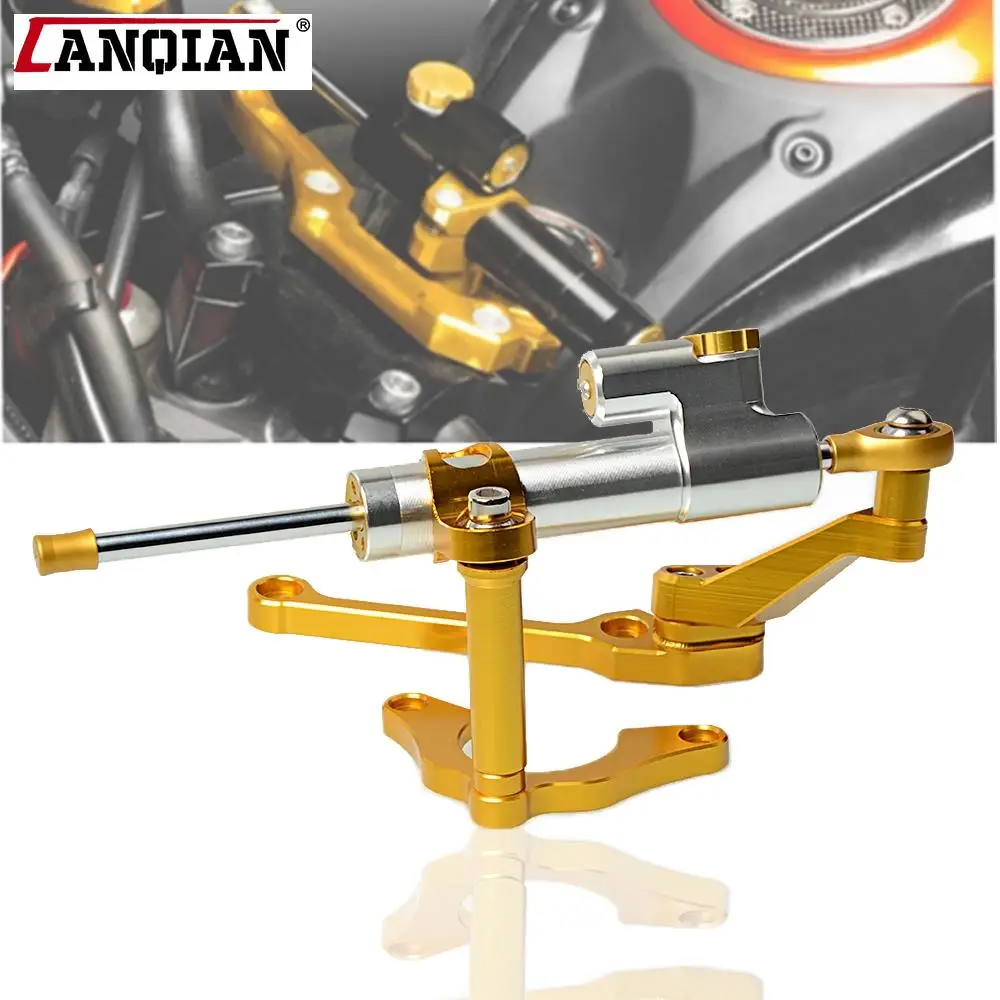 For Kawasaki Z900 2017 2018 Damper Steering StabilizerLinear Reversed Safety Control Motorcycle Accessories with Bracket Z 900
For Kawasaki Z900 2017 2018 Damper Steering StabilizerLinear Reversed Safety Control Motorcycle Accessories with Bracket Z 900