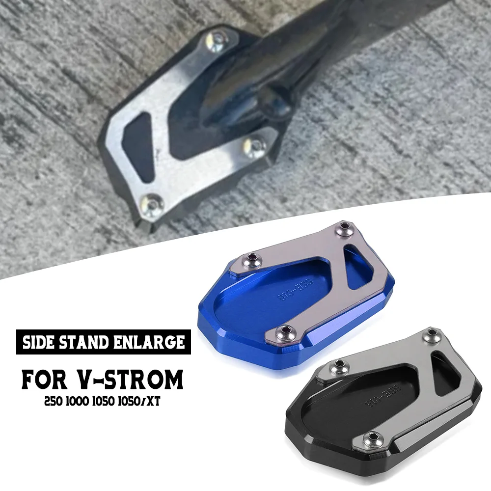 Kickstand Foot Side Stand Extension Base Enlarger Plate Pad Support For SUZUKI VSTROM V-STROM 250 1000 1050 1050/XT 1000XT
Kickstand Foot Side Stand Extension Base Enlarger Plate Pad Support For SUZUKI VSTROM V-STROM 250 1000 1050 1050/XT 1000XT