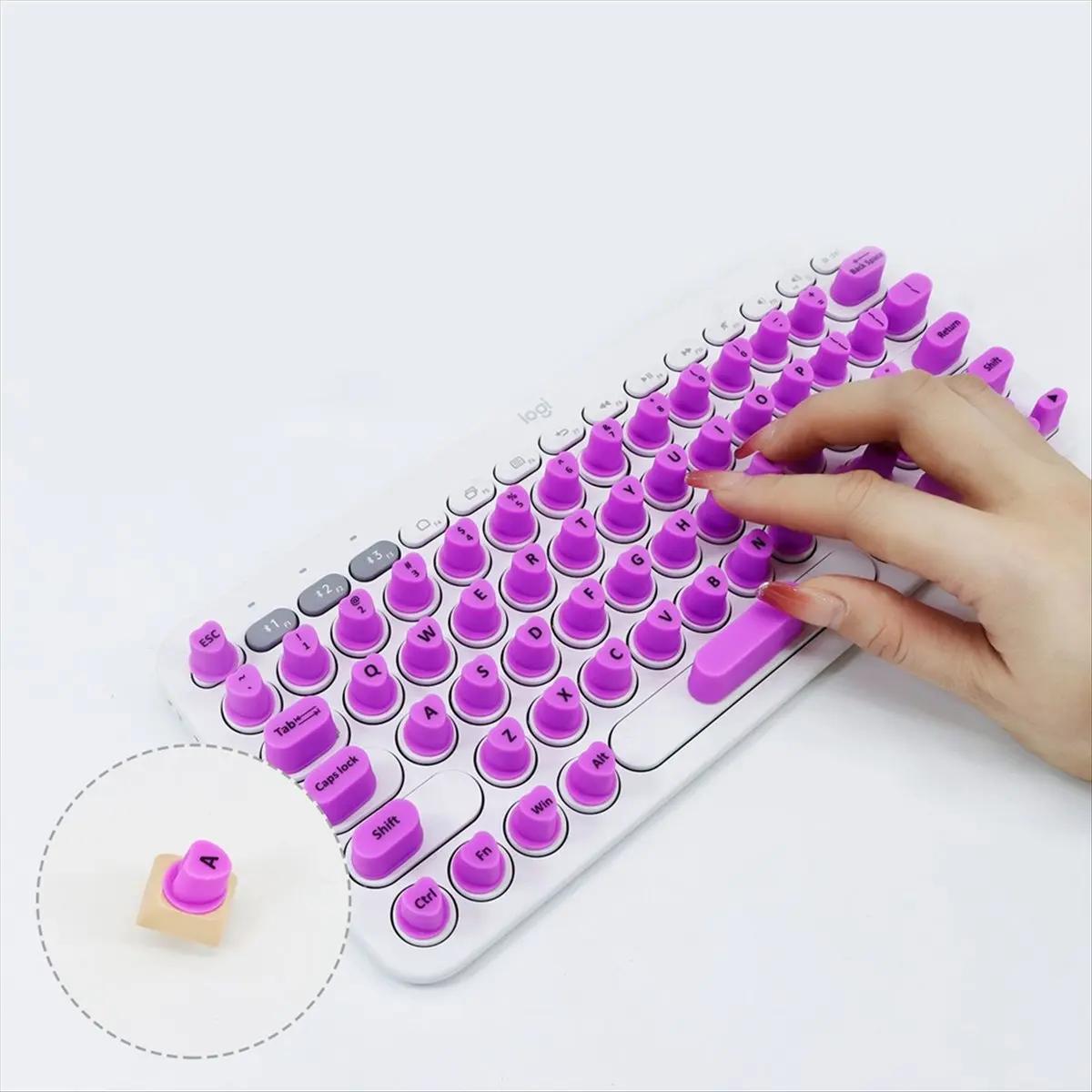 Стабильная клавиатура для маникюра для женщин, защитная мембрана для офисных устройств для набора текста для длинных ногтей, пленка для клавиатуры A
Стабильная клавиатура для маникюра для женщин, защитная мембрана для офисных устройств для набора текста для длинных ногтей, пленка для клавиатуры A