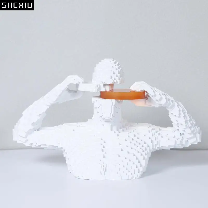 Building Block Character Resins Sculpture Crafts European Abstract Figures Statue Ornaments Desk Decoration Modern Home Decor
Building Block Character Resins Sculpture Crafts European Abstract Figures Statue Ornaments Desk Decoration Modern Home Decor