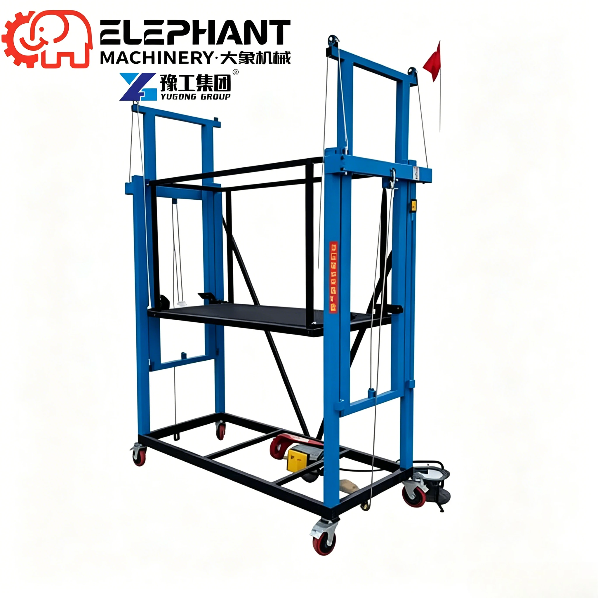 Foldable Electric Scaffolding Lift Platform with Gearbox and Engine 500KG Capacity for Wall Paint Construction Hoist Customized
Foldable Electric Scaffolding Lift Platform with Gearbox and Engine 500KG Capacity for Wall Paint Construction Hoist Customized