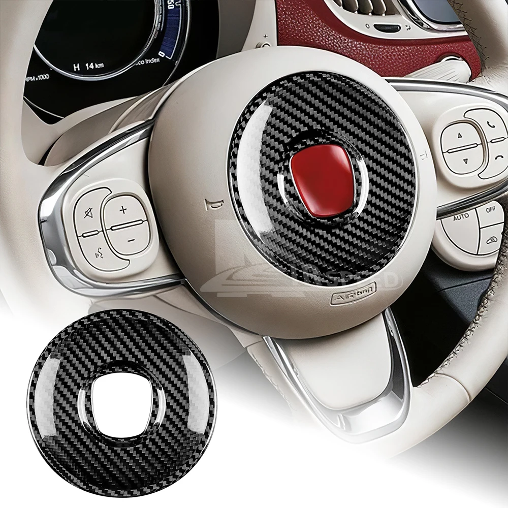 Для Abarth 595 Abarth 695 Fiat 500 2008-2023 наклейка из настоящего твердого углеродного волокна, центральная наклейка на руль автомобиля, аксессуары для внутренней отделки
Для Abarth 595 Abarth 695 Fiat 500 2008-2023 наклейка из настоящего твердого углеродного волокна, центральная наклейка на руль автомобиля, аксессуары для внутренней отделки