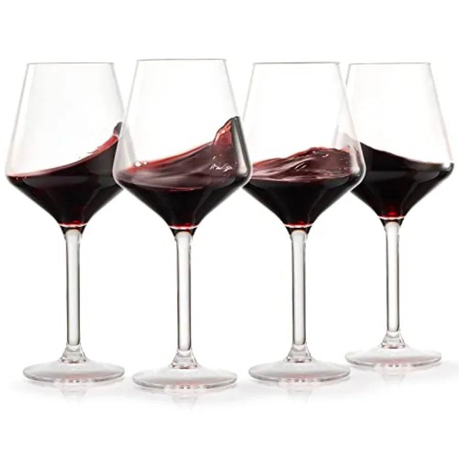 Unbreakable European Style Plastic Crystal, Stemmed Wine Glasses Set of 4 Acrylic Tritan Drinkware, Unbreakable Color Shatterpr
Unbreakable European Style Plastic Crystal, Stemmed Wine Glasses Set of 4 Acrylic Tritan Drinkware, Unbreakable Color Shatterpr