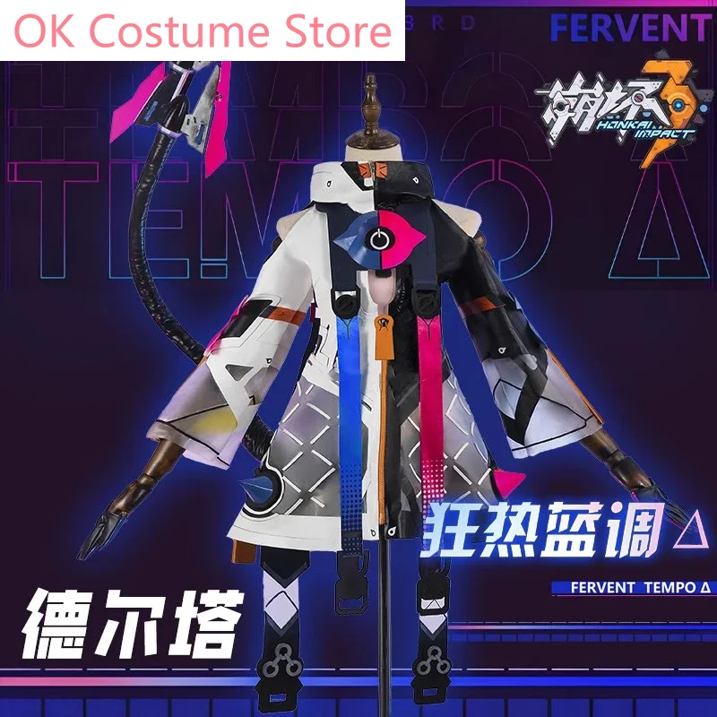 Костюм для косплея Honkai Impact 3rd Delta, Хэллоуин, Женский костюм для ролевых игр
Костюм для косплея Honkai Impact 3rd Delta, Хэллоуин, Женский костюм для ролевых игр
