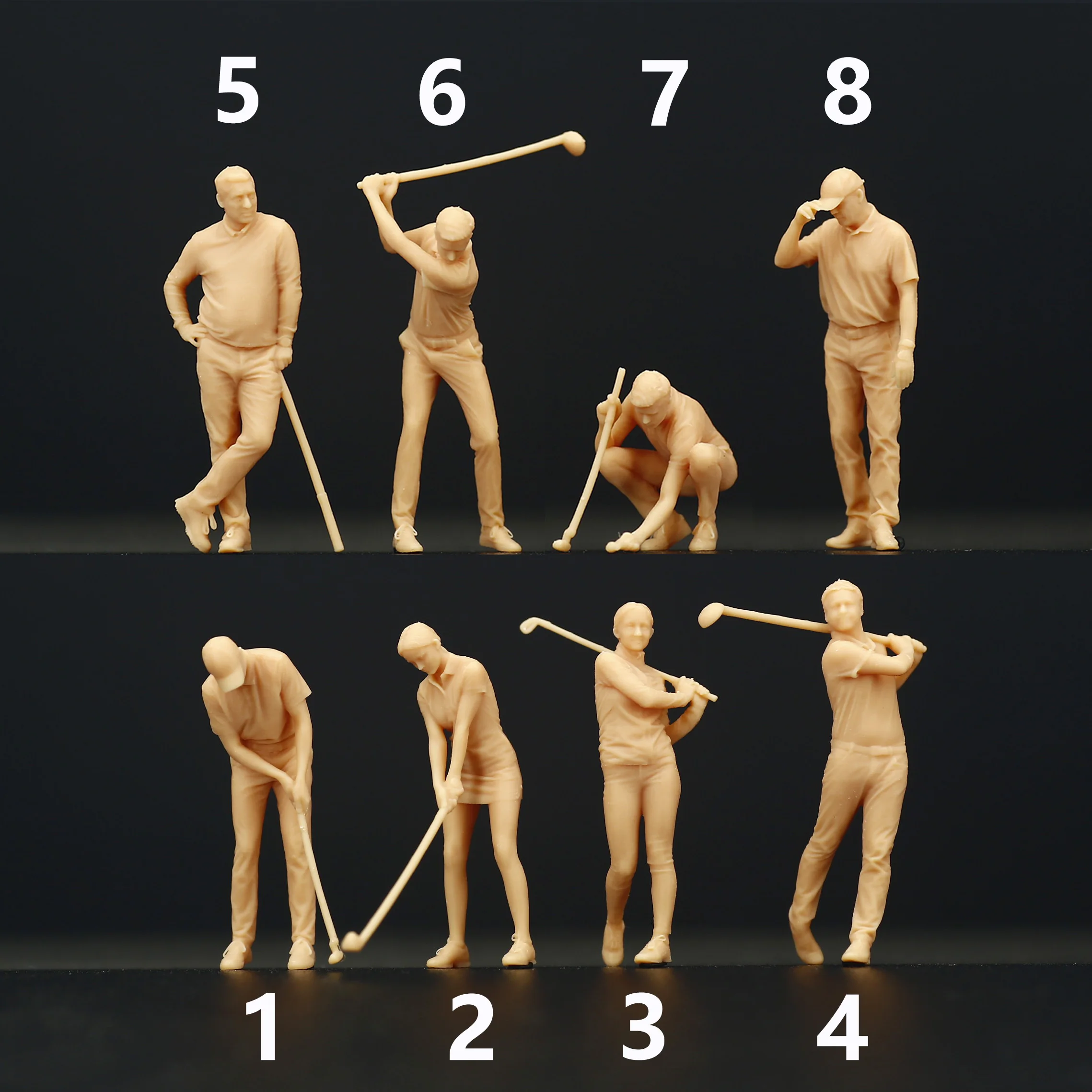 Resin 1/64 1/43 A207 Golf Miniature Figure Model Sand Table Doll Scene Decoration
Resin 1/64 1/43 A207 Golf Miniature Figure Model Sand Table Doll Scene Decoration