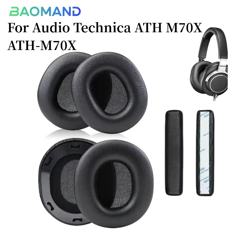 Replacement Ear Pad for Audio Technica ATH M70X ATH-M70X Headphone Earmuffs Ear Cushion Cover Headset Headband Ear Cover Earcups
Replacement Ear Pad for Audio Technica ATH M70X ATH-M70X Headphone Earmuffs Ear Cushion Cover Headset Headband Ear Cover Earcups