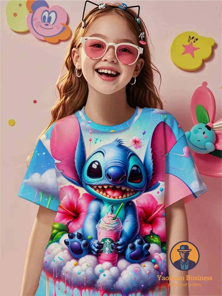 Trendy Stitch Kids Teens 3D T Shirt Boys Girls Cotton Cartoon Print Summer New Best Selling Fashion
Trendy Stitch Kids Teens 3D T Shirt Boys Girls Cotton Cartoon Print Summer New Best Selling Fashion