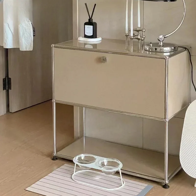 Module combination simple modern metal stainless steel antique style creative luxury bedside table
Module combination simple modern metal stainless steel antique style creative luxury bedside table