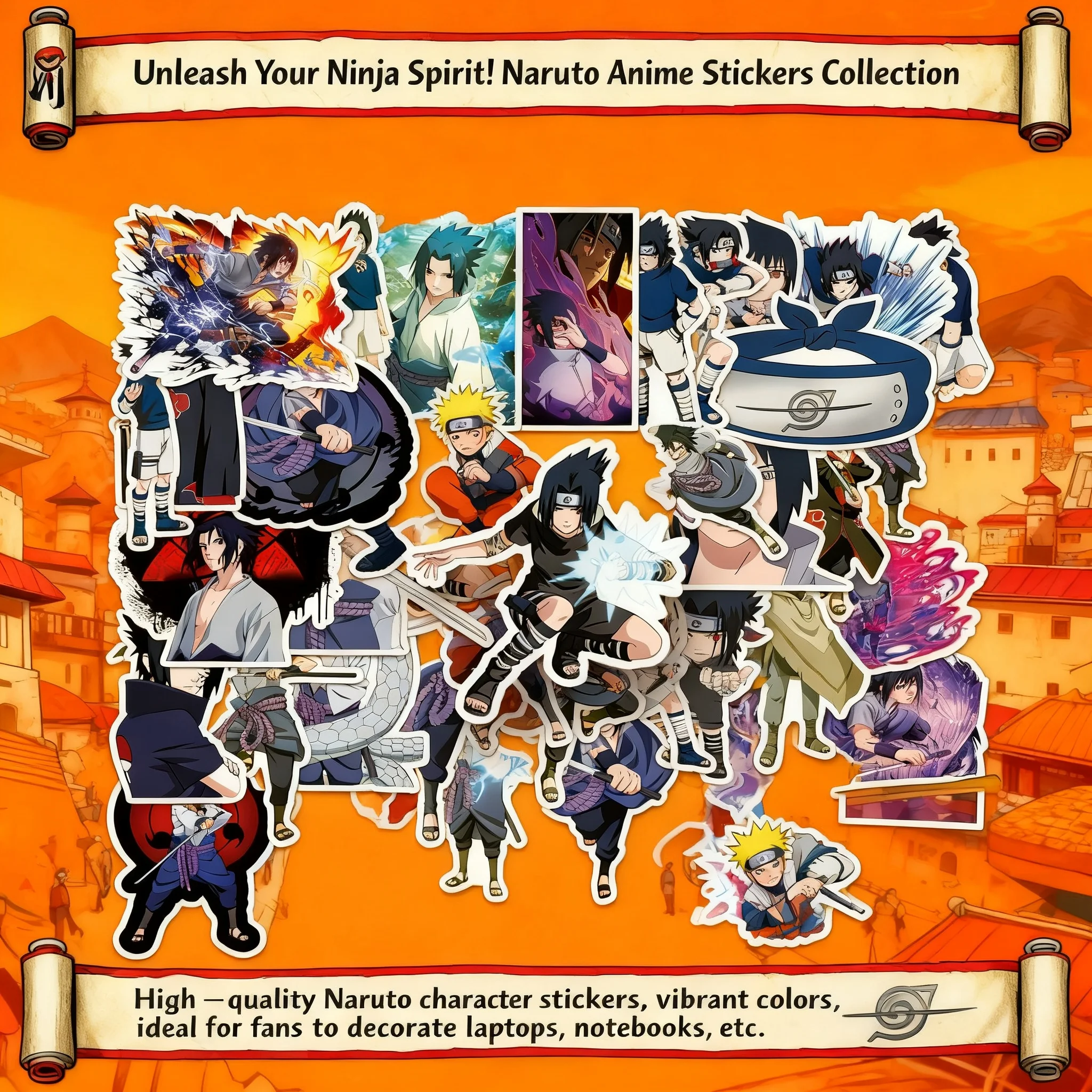 Naruto Sasuke Sticker 50 Pcs Anime Single Character Decal Scrapbook Diary Decoration Laptop Tablet Skateboard Sticker Wholesale
Naruto Sasuke Sticker 50 Pcs Anime Single Character Decal Scrapbook Diary Decoration Laptop Tablet Skateboard Sticker Wholesale
