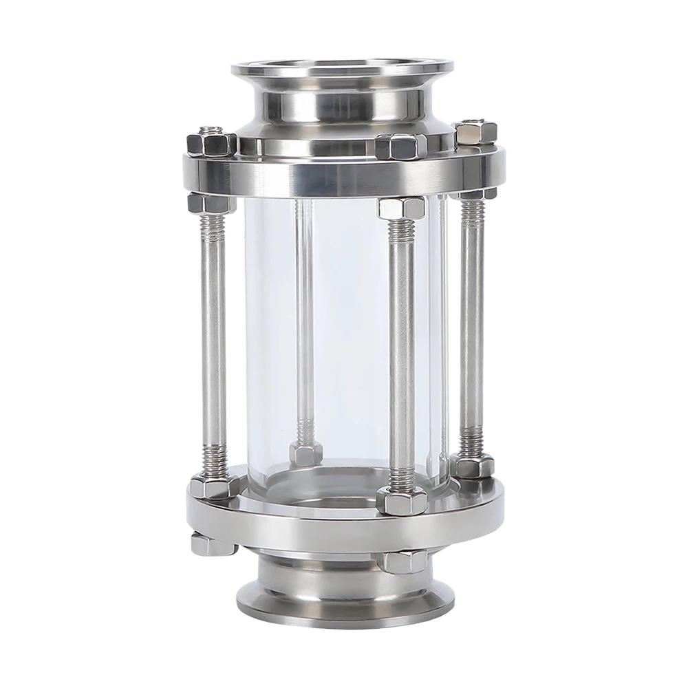 Линейное смотровое стекло с тройным зажимом, санитарное смотровое стекло из нержавеющей стали 304, тип тройного зажима (проточная труба, наружный диаметр 19–89 мм)
Линейное смотровое стекло с тройным зажимом, санитарное смотровое стекло из нержавеющей стали 304, тип тройного зажима (проточная труба, наружный диаметр 19–89 мм)