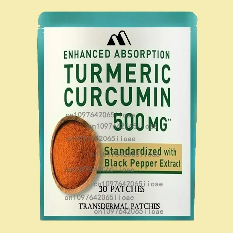 Turmeric Curcumin with Black Pepper Transdermal Patches Enhanced Absorption, Joint Support 30 Patches
Turmeric Curcumin with Black Pepper Transdermal Patches Enhanced Absorption, Joint Support 30 Patches