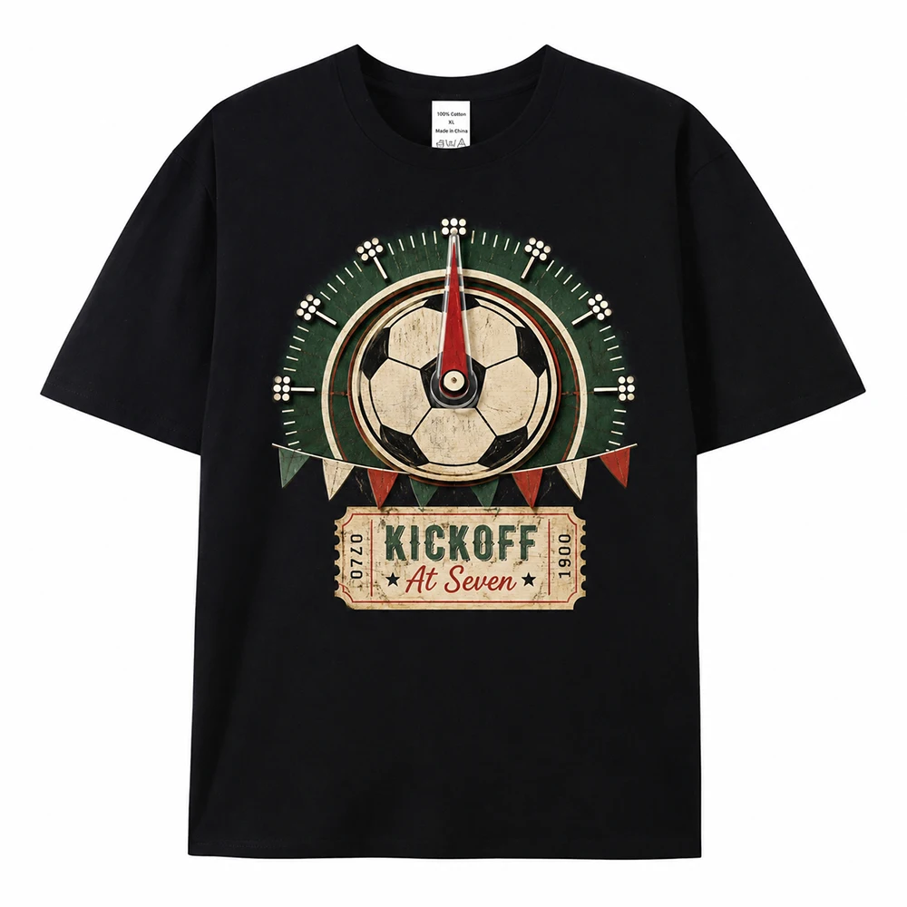 Classic Leisure T Shirt Football Tournament Print Ball Game Party Daily Home Wear Costume Fan Partners Gathering Fans Gift
Classic Leisure T Shirt Football Tournament Print Ball Game Party Daily Home Wear Costume Fan Partners Gathering Fans Gift