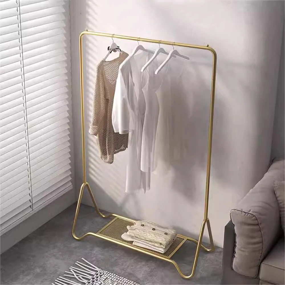 Drying Hanging Rack Clothes Hotel Gold Metal Unique Beautiful Clothes Rack Robust Shelves Percheros Para Ropa Home Furniture
Drying Hanging Rack Clothes Hotel Gold Metal Unique Beautiful Clothes Rack Robust Shelves Percheros Para Ropa Home Furniture