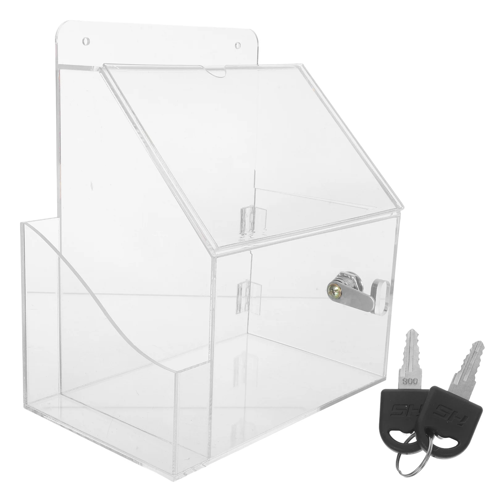Multifunctional Ballot Box Transparent Acrylic Suggestion Box for Office Event Voting Donation Cards Collection Secure Storage
Multifunctional Ballot Box Transparent Acrylic Suggestion Box for Office Event Voting Donation Cards Collection Secure Storage