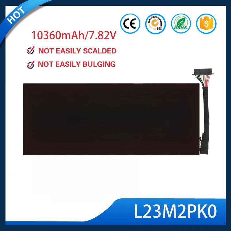 High Quality 81Wh Large Capacity Laptop Battery L23C2PK0 For Lenovo Legion Go 8APU1 Gaming PC L23M2PK0 L23B2PK0
High Quality 81Wh Large Capacity Laptop Battery L23C2PK0 For Lenovo Legion Go 8APU1 Gaming PC L23M2PK0 L23B2PK0