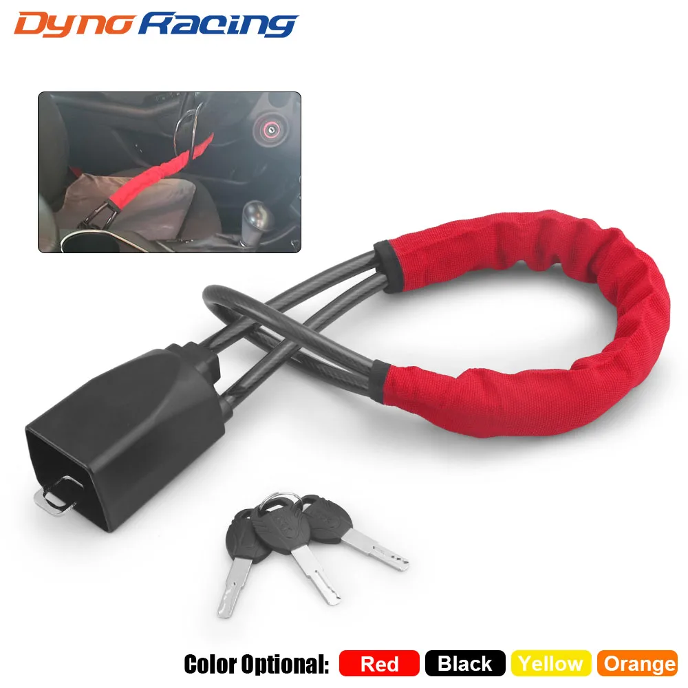 Car Steering Wheel Lock With Seat Belt Socket Steel Rope For Truck SUV Van RV With 3 Keys Universal Anti Theft Protection Device
Car Steering Wheel Lock With Seat Belt Socket Steel Rope For Truck SUV Van RV With 3 Keys Universal Anti Theft Protection Device