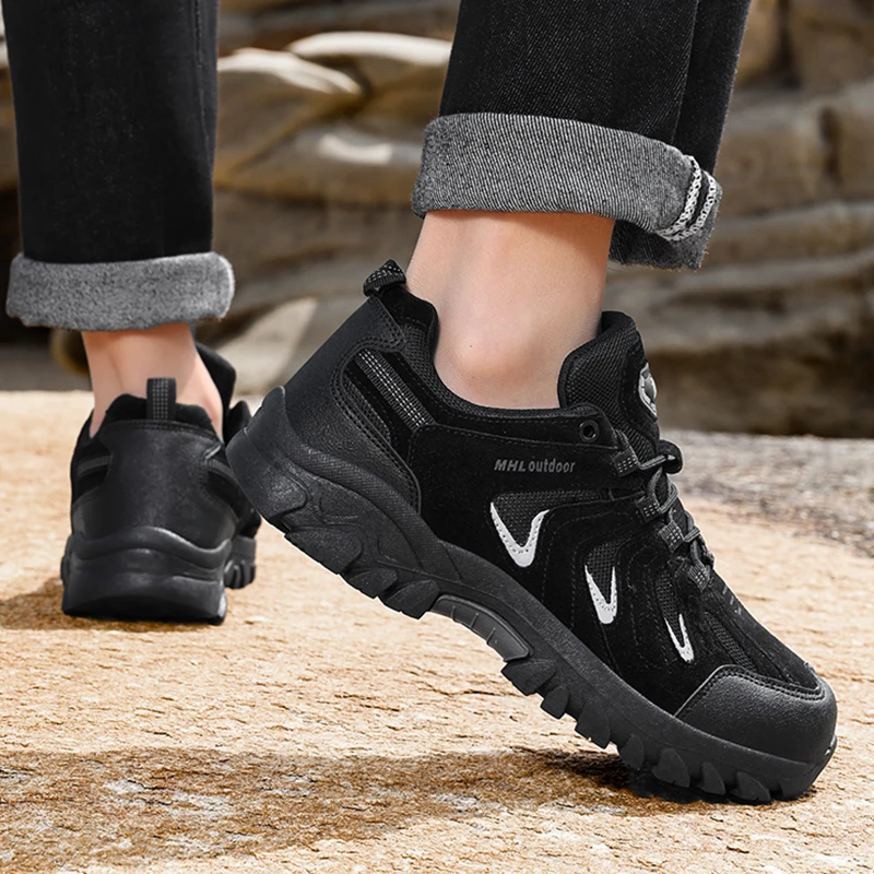 Уличная походная обувь, мужская амортизирующая мужская обувь с низким верхом, удобная амортизирующая дышащая повседневная спортивная мужская обувь
Уличная походная обувь, мужская амортизирующая мужская обувь с низким верхом, удобная амортизирующая дышащая повседневная спортивная мужская обувь