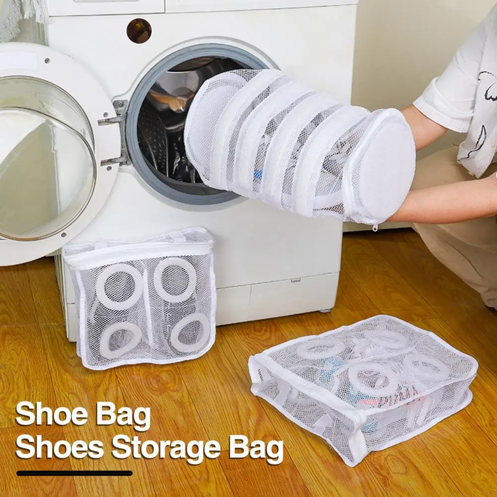 Mesh Laundry Bag Shoe Drying Bag Reusable Fine Mesh Shoe Wash Bags Capacity Wear Resistant Anti-deformation Laundry for Washing
Mesh Laundry Bag Shoe Drying Bag Reusable Fine Mesh Shoe Wash Bags Capacity Wear Resistant Anti-deformation Laundry for Washing