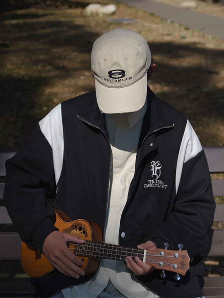 Retro American Sle Baseball Jaet Luxury Suede Embroidery Outerwear Trendy Design Sense Oversized Cotton Blend Coat
Retro American Sle Baseball Jaet Luxury Suede Embroidery Outerwear Trendy Design Sense Oversized Cotton Blend Coat