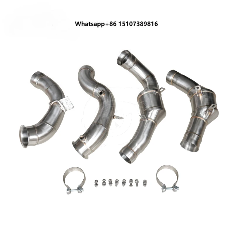 Exhaust Catted Downpipe for GLC63 M177 2018+
Exhaust Catted Downpipe for GLC63 M177 2018+