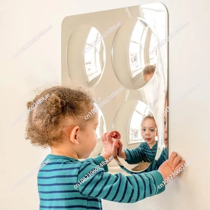 Visual and tactile sensory bubble mirror dome – a durable, soft-framed concave bubble mirror sensory toy perfect for playrooms
Visual and tactile sensory bubble mirror dome – a durable, soft-framed concave bubble mirror sensory toy perfect for playrooms