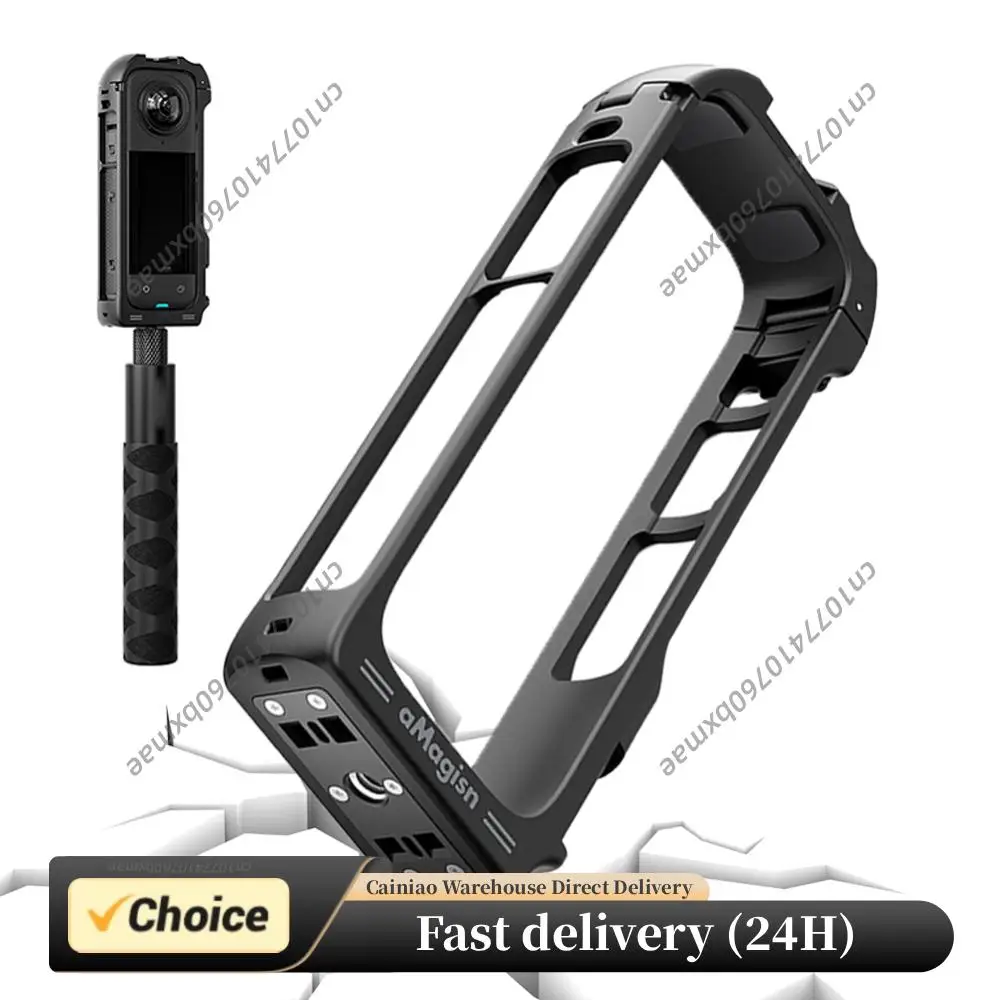 For Insta360 X4 Frame Accessories Cold Shoe & 1/4inch Threads Mount Magnetic Quick Release for Insta 360 X4 Camera Accessories
For Insta360 X4 Frame Accessories Cold Shoe & 1/4inch Threads Mount Magnetic Quick Release for Insta 360 X4 Camera Accessories