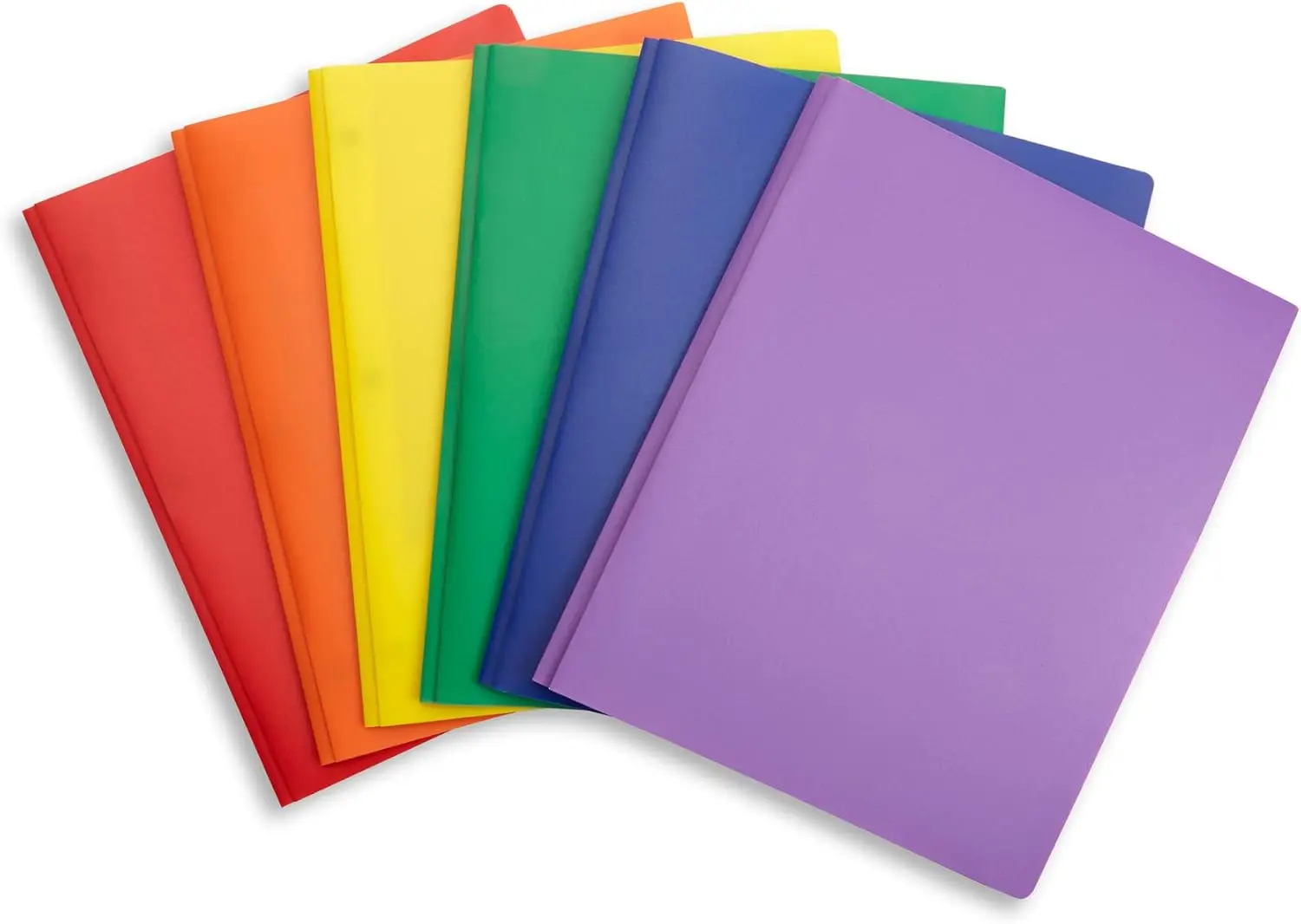 6 Pack Multicolor Plastic Folders with Pockets and Prongs, 2 Pocket Plastic Folders with Prongs and Brads for School, Home, and Work
6 Pack Multicolor Plastic Folders with Pockets and Prongs, 2 Pocket Plastic Folders with Prongs and Brads for School, Home, and Work