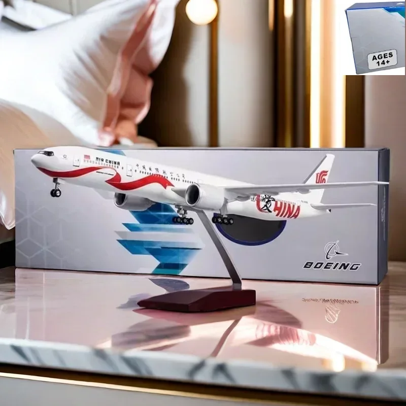 47CM 1/157 Stand-up Airplane Aviation Boeing 777 B777 Dreamliner Aircraft Air China Airlines Model Plane Airliner Adult Display
47CM 1/157 Stand-up Airplane Aviation Boeing 777 B777 Dreamliner Aircraft Air China Airlines Model Plane Airliner Adult Display
