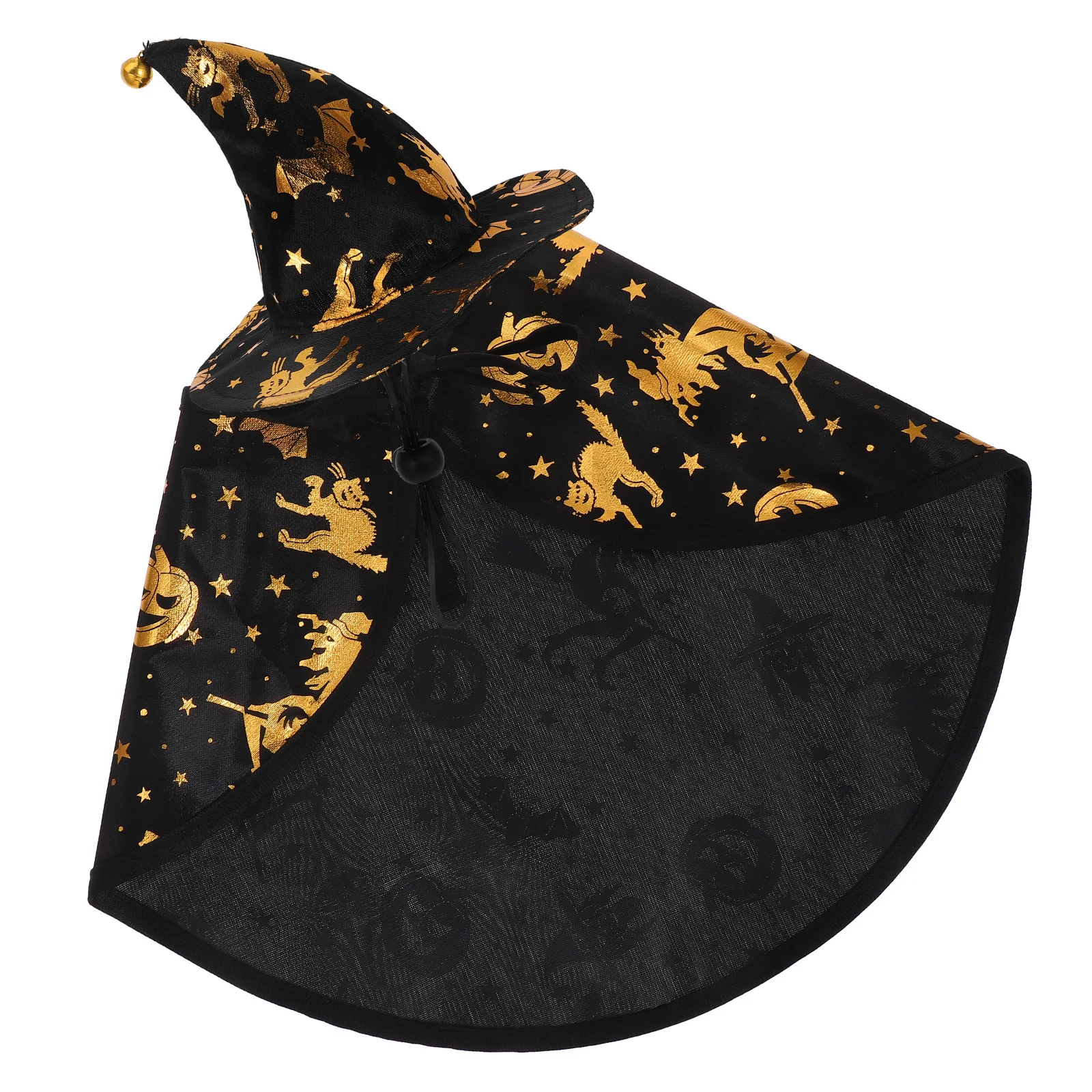 1Set Pet Witch Cloak and Hat Black Small Halloween Costume Accessory Festival Decoration for Dogs Cats Pet Witch Hat
1Set Pet Witch Cloak and Hat Black Small Halloween Costume Accessory Festival Decoration for Dogs Cats Pet Witch Hat