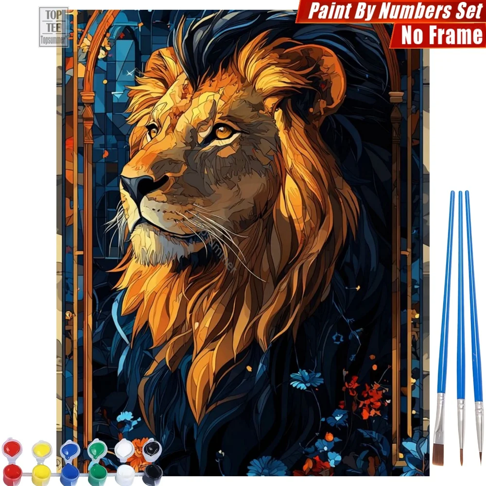 Flowing Flame Lion Paints By Numbers Kit - Dark Decorative Mane Creative Family Fun Easter Gift For Dad
Flowing Flame Lion Paints By Numbers Kit - Dark Decorative Mane Creative Family Fun Easter Gift For Dad