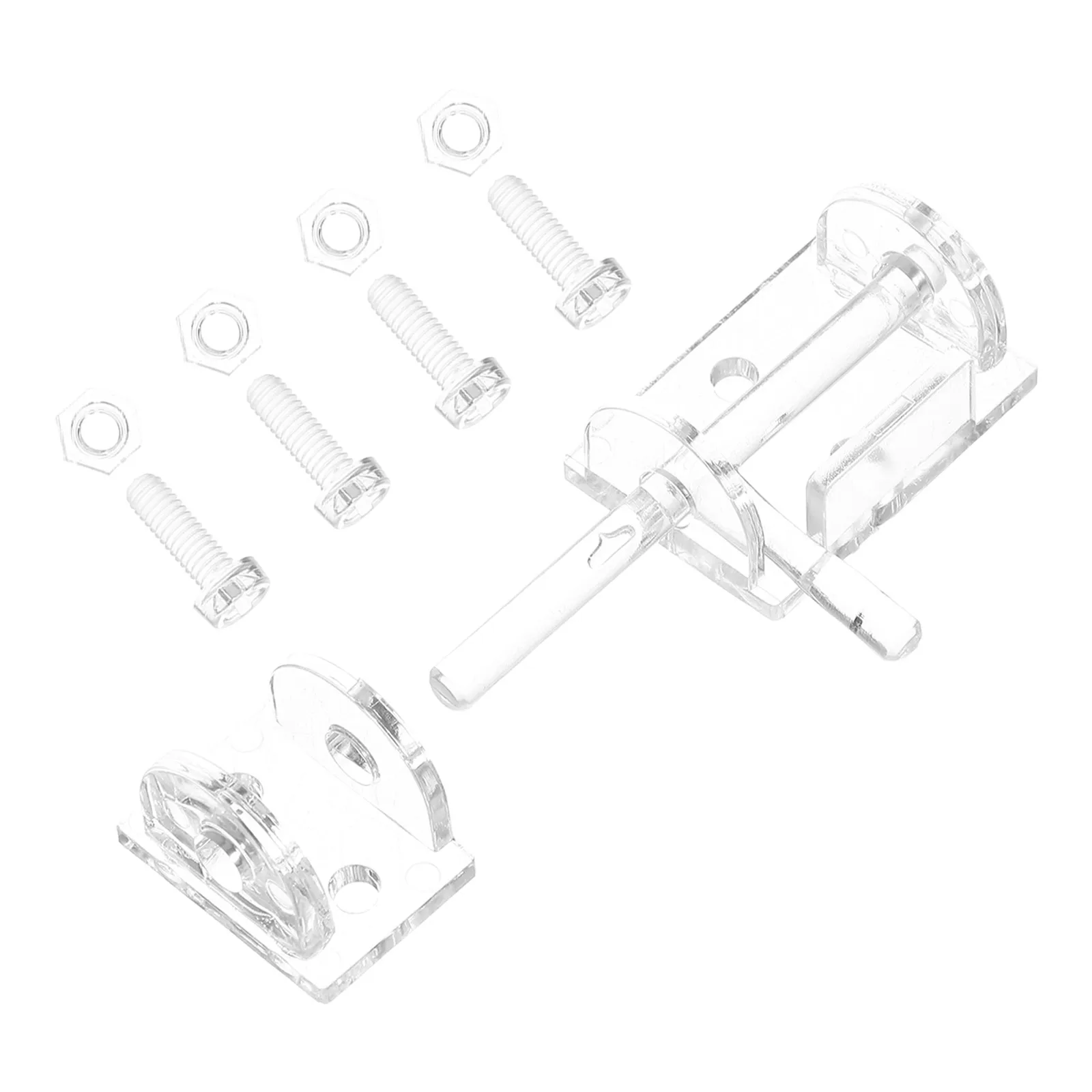 Transparent Bolt Mini Acrylic Hasp Latch Clear Closet Deadbolt Lock Apartment Gate Security Door Window Hardware Durability Easy
Transparent Bolt Mini Acrylic Hasp Latch Clear Closet Deadbolt Lock Apartment Gate Security Door Window Hardware Durability Easy