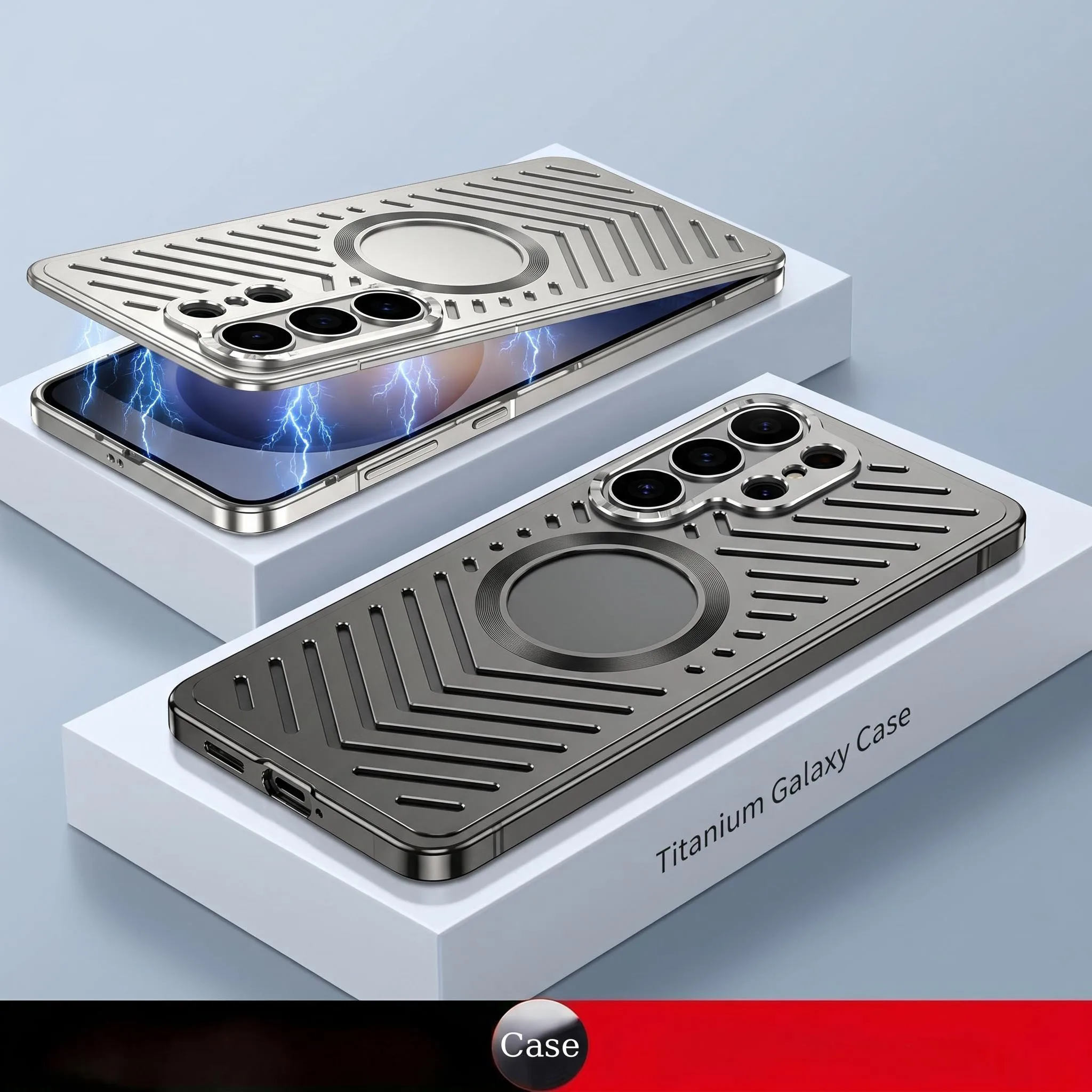 For Samsung Galaxy S26 S25 S24 Ultra Fast Cooling Case, Magnetic Magsafe Design, Ultra Thin Aluminum Gaming Protector cover
For Samsung Galaxy S26 S25 S24 Ultra Fast Cooling Case, Magnetic Magsafe Design, Ultra Thin Aluminum Gaming Protector cover