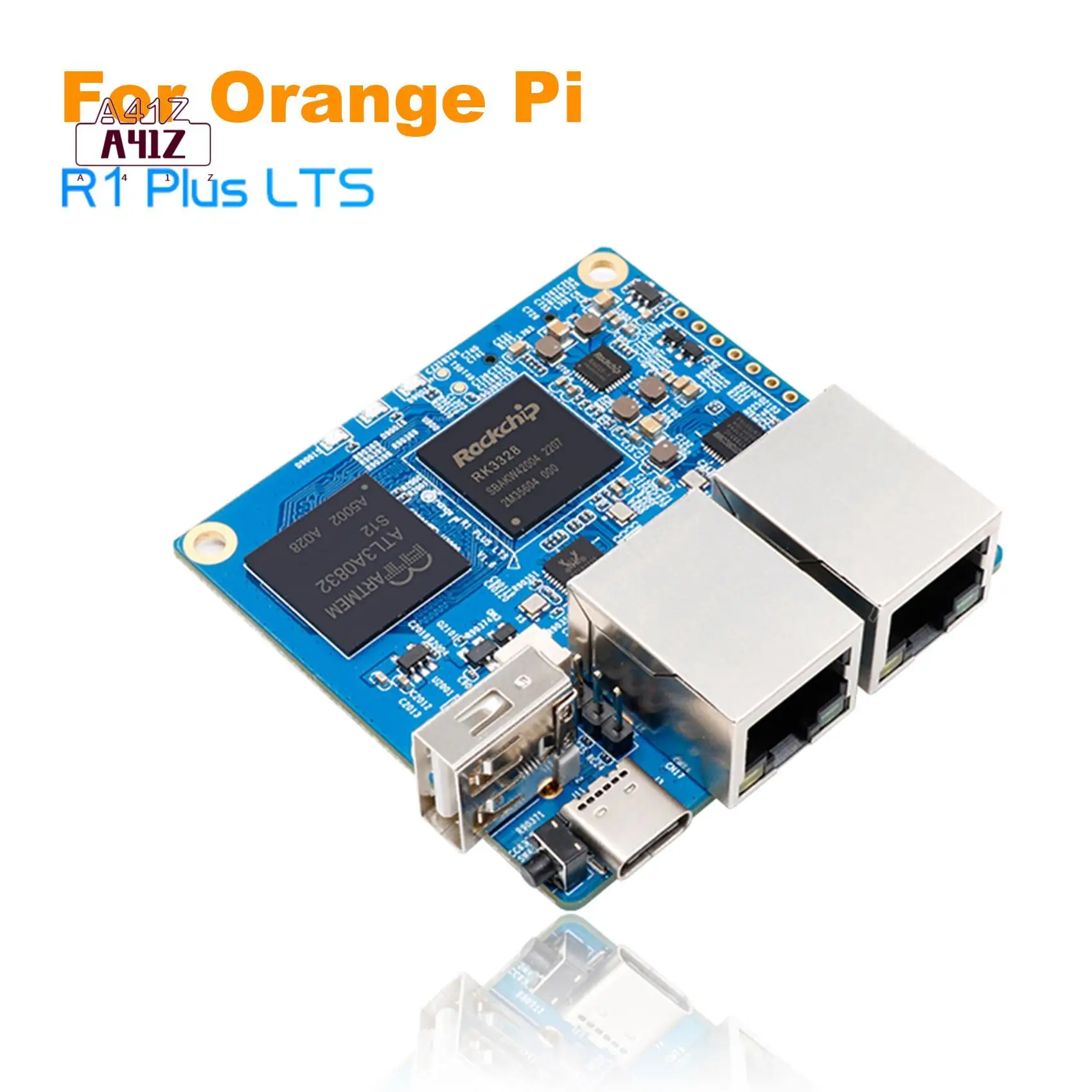 A41Z-1 Set For Orange Pi R1 Plus LTS Development Board 1GB DDR3 Rockchip RK3328 Development Board Development Board + 13 Pin Hea
A41Z-1 Set For Orange Pi R1 Plus LTS Development Board 1GB DDR3 Rockchip RK3328 Development Board Development Board + 13 Pin Hea