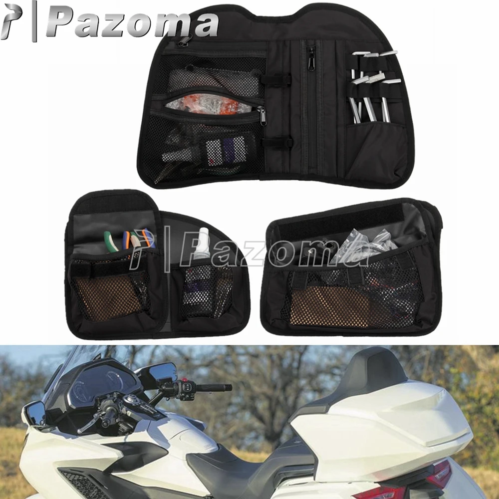 1Set Motorcycle Trunk Tool Bags For HONDA Goldwing GL1800 GL 1800 Moto Nylon Trunks Lid Organizer Bag 2018 2019 2020 2021 2021
1Set Motorcycle Trunk Tool Bags For HONDA Goldwing GL1800 GL 1800 Moto Nylon Trunks Lid Organizer Bag 2018 2019 2020 2021 2021