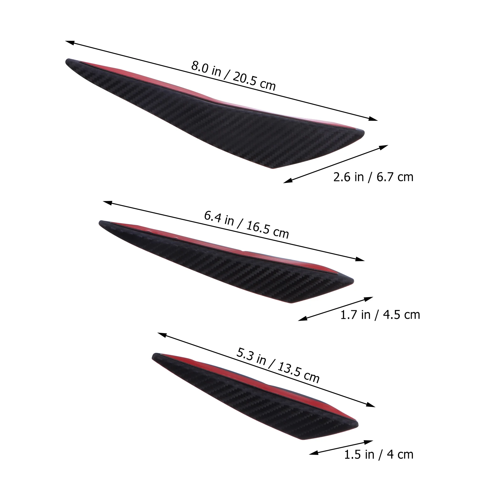 1 set Wind Knife Bumper Spoiler High Quality ABS Material Unique Design Car Front Lip Splitter Fins Cover Decor Accessories
1 set Wind Knife Bumper Spoiler High Quality ABS Material Unique Design Car Front Lip Splitter Fins Cover Decor Accessories
