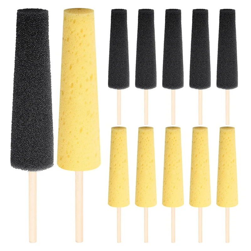 New-12 Pcs Pottery Sponge For Clay Pottery Sponges With 2-Density Sponge Stick For Pottery Clay Sponge For Pottery
New-12 Pcs Pottery Sponge For Clay Pottery Sponges With 2-Density Sponge Stick For Pottery Clay Sponge For Pottery