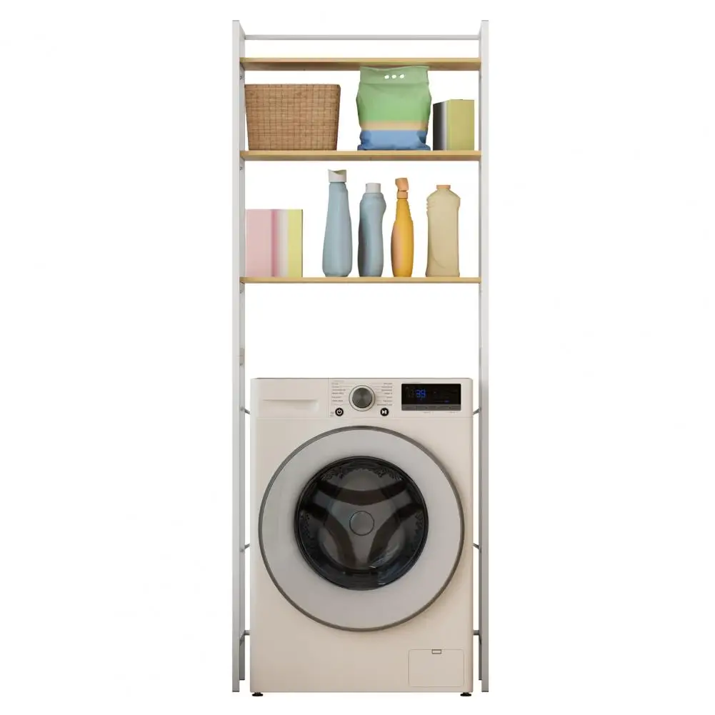 Medium Over Washer Dryer Shelf 3-Tier Bathroom Storage Rack Laundry Room Standing Organizer
Medium Over Washer Dryer Shelf 3-Tier Bathroom Storage Rack Laundry Room Standing Organizer