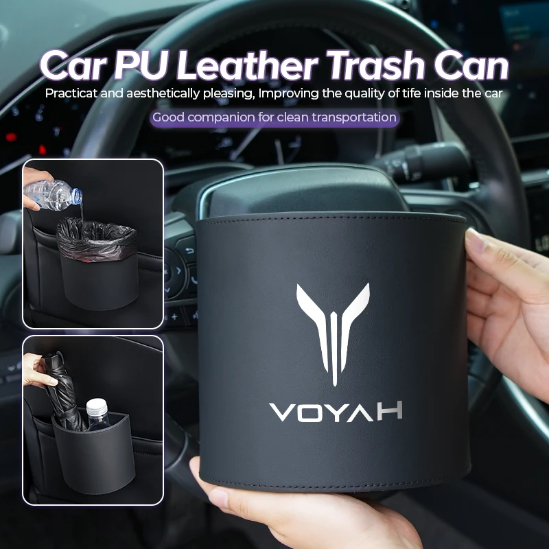 Car Trash Can Seatback Leather Organiser Trash Storage Accessories Interior For Dongfeng Voyah Dreamer Free 2021 2022 2023 2024
Car Trash Can Seatback Leather Organiser Trash Storage Accessories Interior For Dongfeng Voyah Dreamer Free 2021 2022 2023 2024