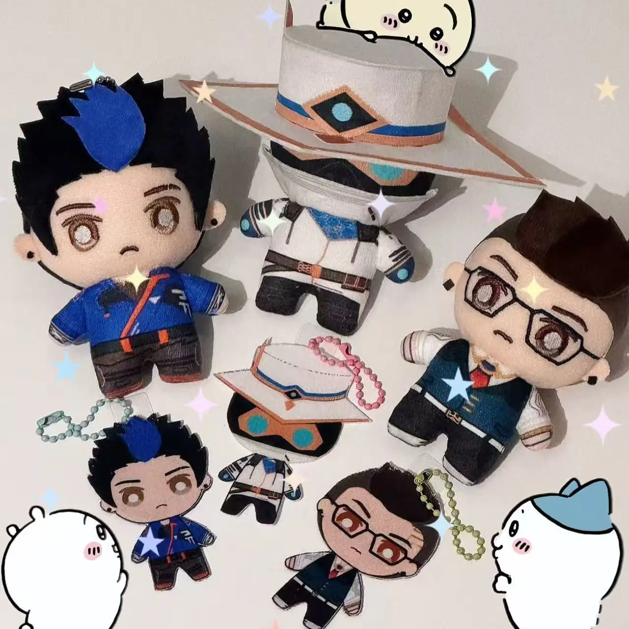 10cm Anime Game Figure VALORANT Doll Plush Toy Stuffed Plushies Puppet Cosplay Pendant Mascot Gifts
10cm Anime Game Figure VALORANT Doll Plush Toy Stuffed Plushies Puppet Cosplay Pendant Mascot Gifts