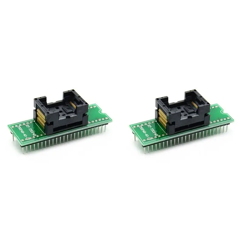 Адаптер 2X TSOP48 на DIP48, разъем TSOP48 для программаторов RT809F, RT809H и XELTEK USB
Адаптер 2X TSOP48 на DIP48, разъем TSOP48 для программаторов RT809F, RT809H и XELTEK USB