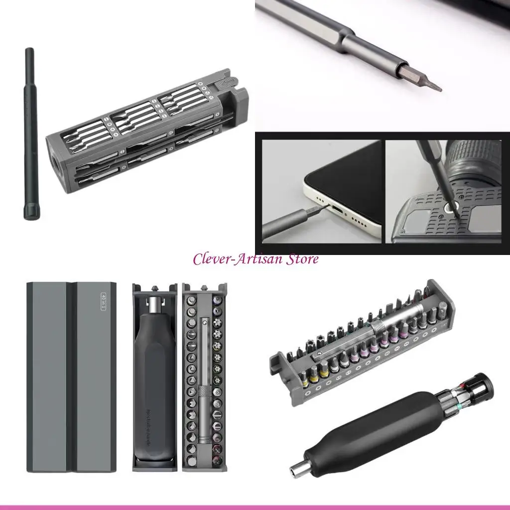 E06B Precise Miniature Screwdriver Disassembly Set for Electronics and Device Assembly Tasks Electronics and Household Repair