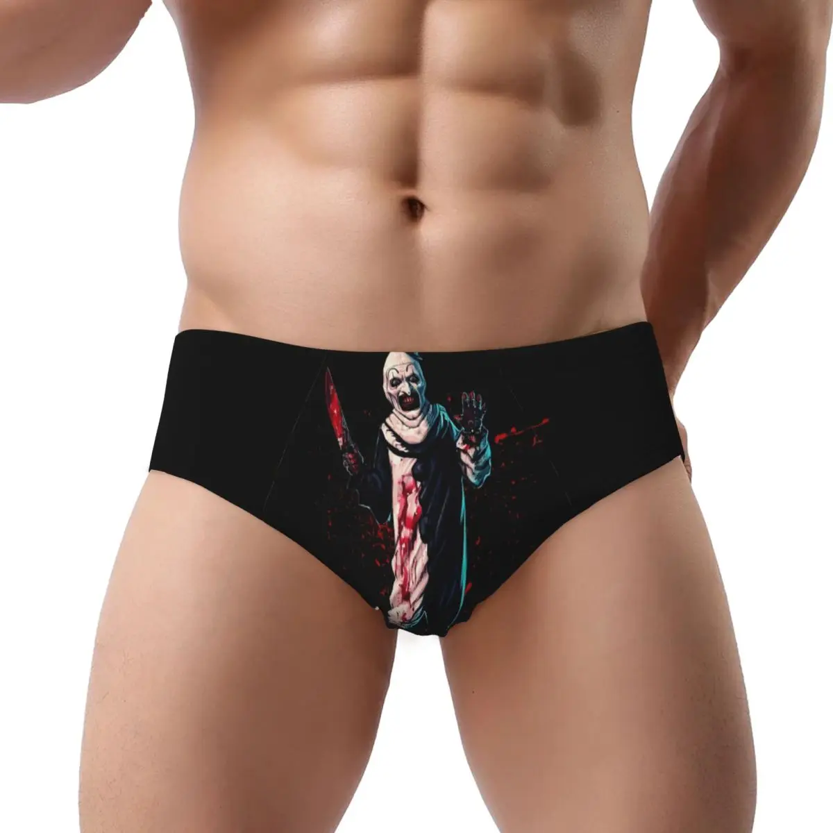 Custom Terrifiers Halloween Horror Movie Men's Briefs Panties Men Stretch Underwear Underpants
Custom Terrifiers Halloween Horror Movie Men's Briefs Panties Men Stretch Underwear Underpants