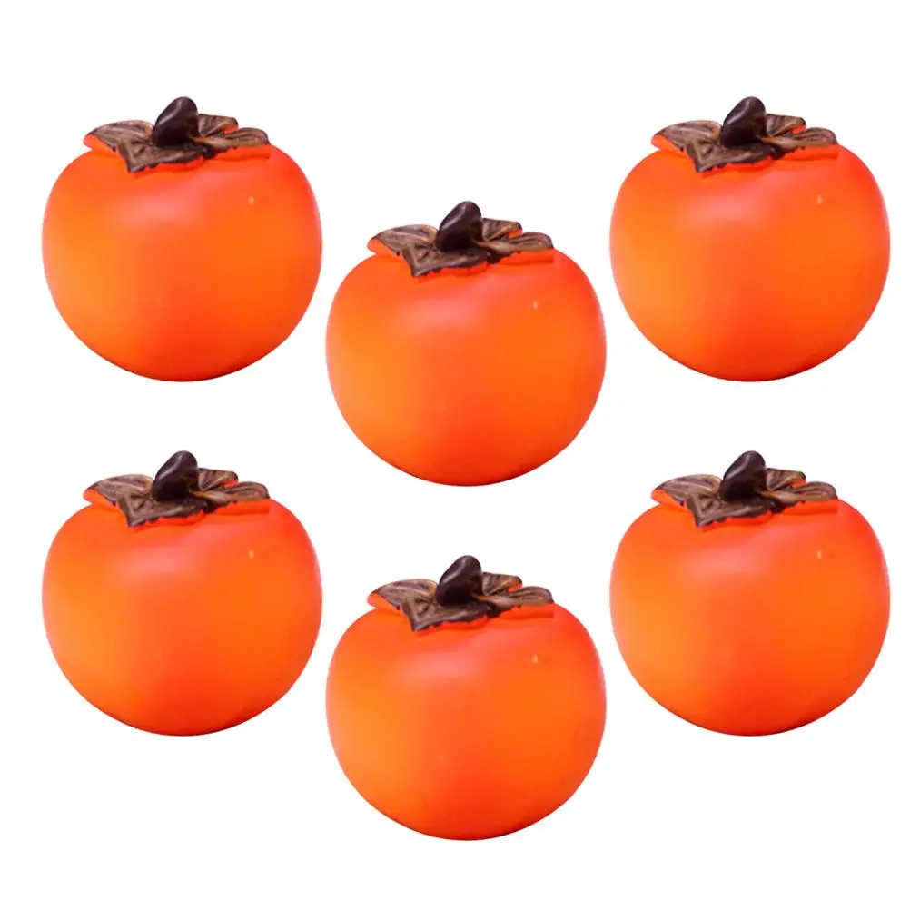 6 Pcs Miniature Fake Persimmon Fruits Artificial Fruit Adornment Resin Craft Decorative Model Props Lifelike Simulation Display
6 Pcs Miniature Fake Persimmon Fruits Artificial Fruit Adornment Resin Craft Decorative Model Props Lifelike Simulation Display