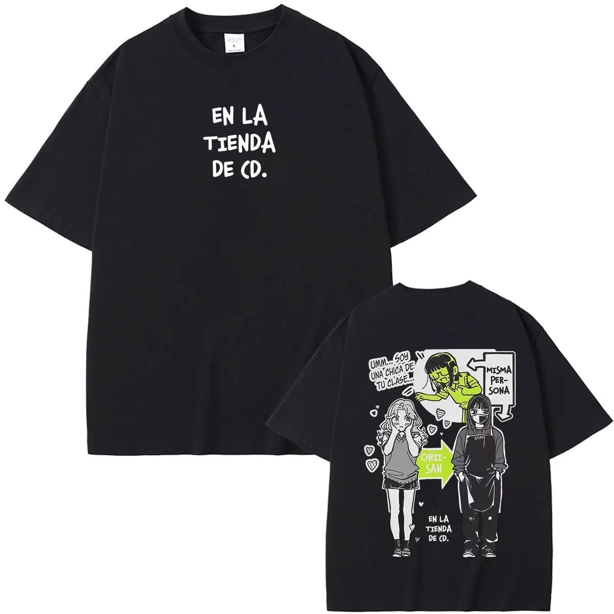 Anime The Guy She Was Interested in Wasn't A Guy At All Mitsuki Koga T-shirt Men Manga Oversized Tshirt Male Fashion T Shirts
Anime The Guy She Was Interested in Wasn't A Guy At All Mitsuki Koga T-shirt Men Manga Oversized Tshirt Male Fashion T Shirts