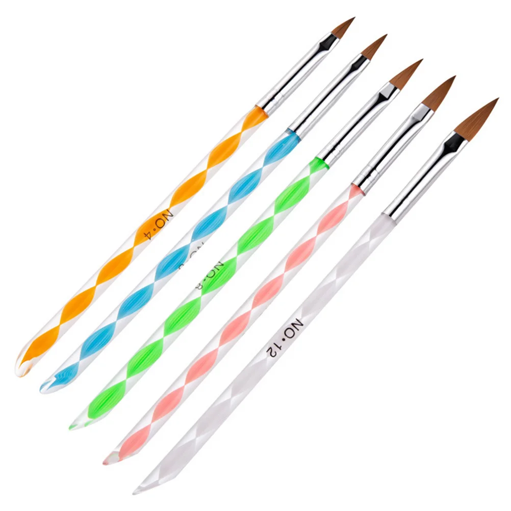 2Sets Nail Art Crystal Pen Acrylic Spiral Rod Nylon Brush Portable Manicure Tools Fine Painting Dotting Nail
2Sets Nail Art Crystal Pen Acrylic Spiral Rod Nylon Brush Portable Manicure Tools Fine Painting Dotting Nail