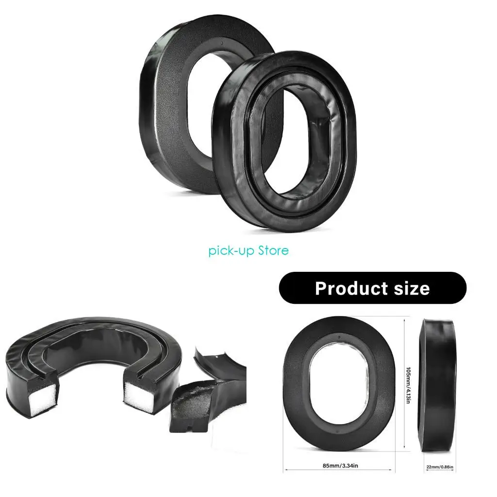 Q5WA Replacement Ear Cushions for Clark H10-60 H10-13.4 H10-76 H10-3 Headsets Earpads Earmuff Ear Pad for Offering Superior
Q5WA Replacement Ear Cushions for Clark H10-60 H10-13.4 H10-76 H10-3 Headsets Earpads Earmuff Ear Pad for Offering Superior