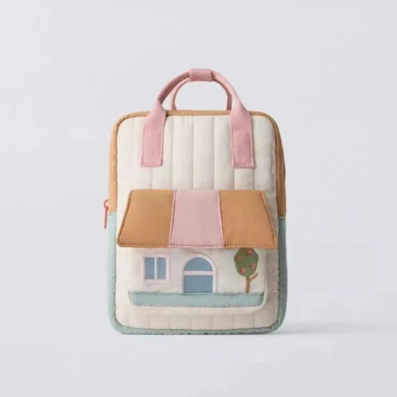 2026 Cute House Shape Kids Backpack Soft Quilted Kindergarten School Bag Cartoon Children Daypack for Girls Boys
2026 Cute House Shape Kids Backpack Soft Quilted Kindergarten School Bag Cartoon Children Daypack for Girls Boys