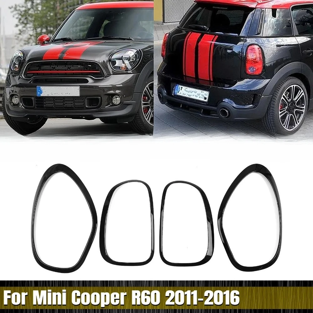 For Mini Cooper R60 Countryman 2011-2016 Gloss Black Car Headlight Ring Bezel Trim Surround Cover Taillight Frame Trim Kit
For Mini Cooper R60 Countryman 2011-2016 Gloss Black Car Headlight Ring Bezel Trim Surround Cover Taillight Frame Trim Kit