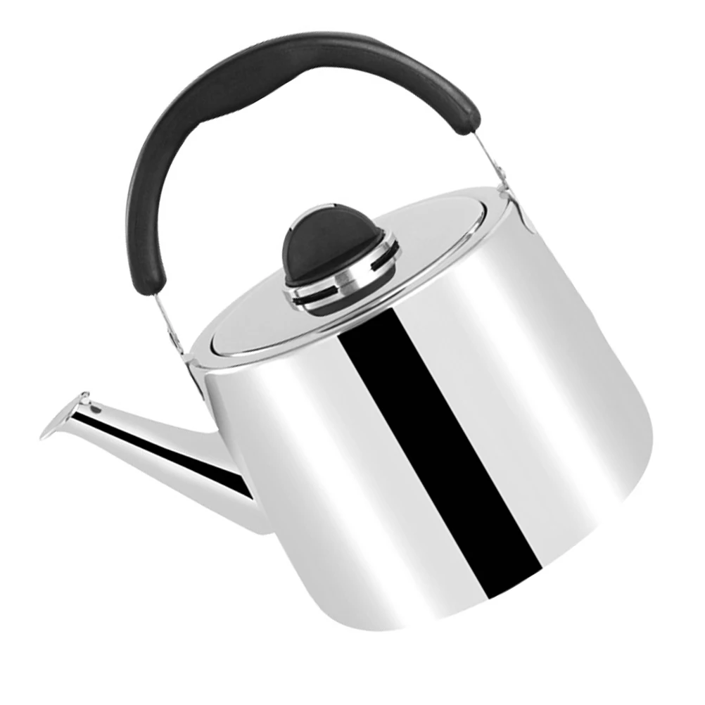 Whistling Teakettle Stainless Steel Boiling Water Kettle for Home Use Heavy Duty Sounding Kettle for Tea Coffee Oatmeal Instant
Whistling Teakettle Stainless Steel Boiling Water Kettle for Home Use Heavy Duty Sounding Kettle for Tea Coffee Oatmeal Instant